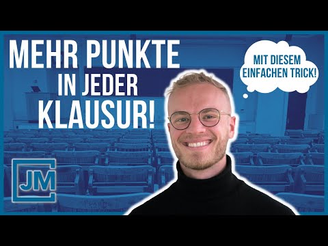 MEHR PUNKTE in JEDER KLAUSUR mit DIESER TECHNIK!