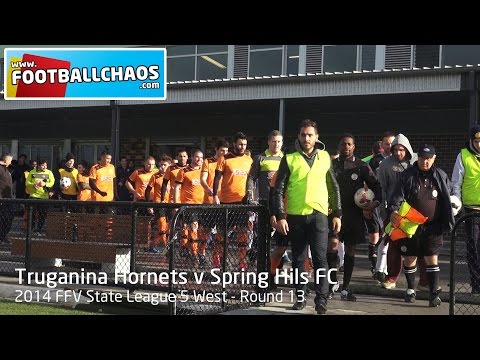2014 FFV - Truganina Hornets v Spring Hills FC