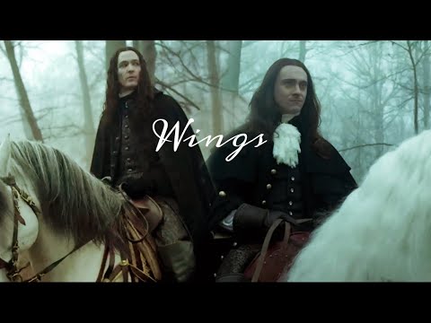 (Versailles) Wings Monsieur Philippe d'Orléans & Louis XIV