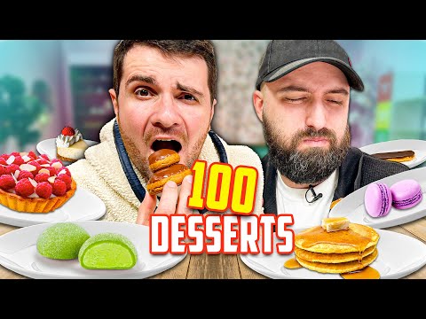 ON MANGE 100 DESSERTS D’AFFILÉE (et on les juge)(rip)