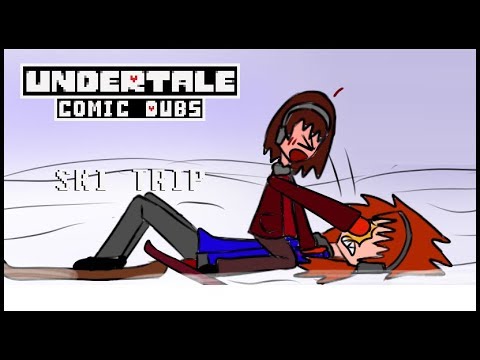 Funny Comic Dub - Ski Trip (Undertale Comic Dubs) Video