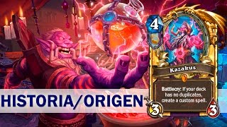 KAZAKUS Historia Origen de la Carta / Hearthstone / LORE