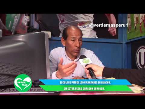 ESCULA DE FUTBOL LOLO FERNANDES EN HUACHO.