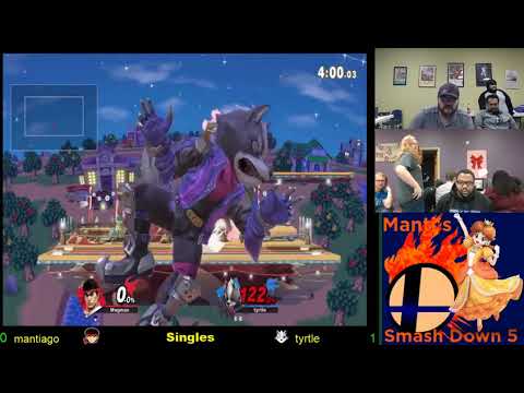 Mantiago Vs. Tyrtle Round 4 - Manti's Smash Down 5