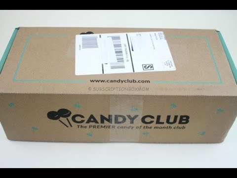 Candy Club July 2018 Unboxing/Tasting + 50% Coupon #candyclub