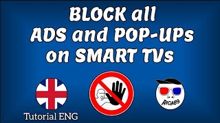 BLOCK ALL ADS & POP-UPs On Your SMART TV Browser!!! Tutorial ENG