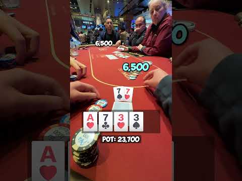 How to beat a professional poker player  #poker #texasholdem #shorts