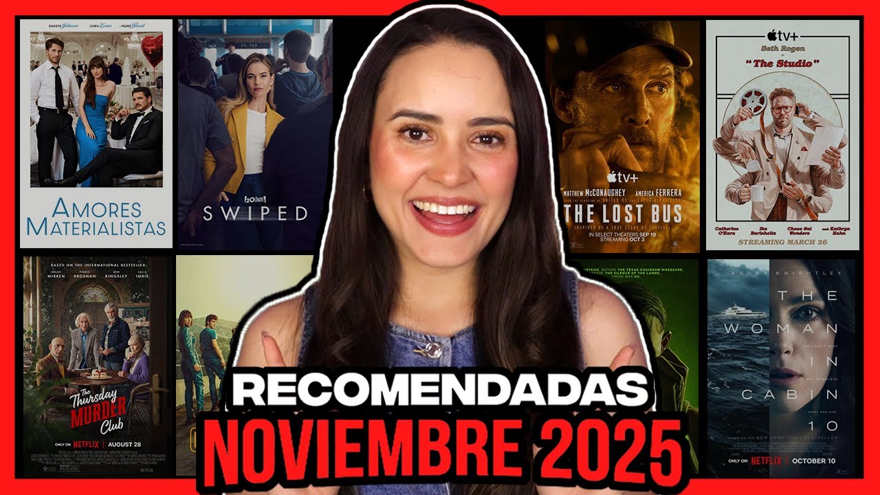 Películas y Series Recomendadas para ver en NOVIEMBRE 2025 🎬🍿