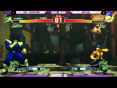 DB Somniac vs Genxa, SF4 AE2012   Southern Cross Championship 2013