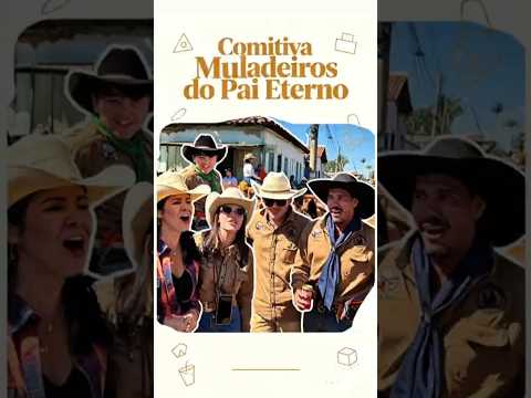 Muladeiros do Pai Eterno de Firminópolis-GO no Desfile dos Cavaleiros de Trindade-GO 2026