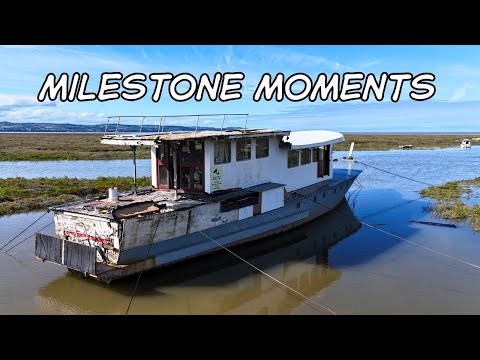 Ep 251 Hitting Big Milestones On The Boat Restoration!
