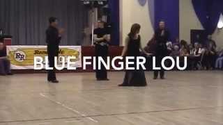 Blue Finger Lou Linedance demo   Renegade Ranch 2000