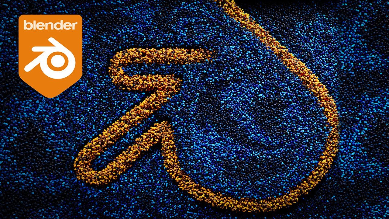 Blender Tutorial - Snaking Particle Animation | Molecular Addon