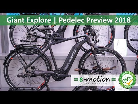 Giant e-Bikes - Explore E+: Vorstellung 2018 | Pedelec Preview, Vorschau