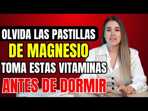 Forget magnesium supplements! Take these two vitamins at night to rebuild muscle.