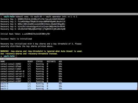 Demo: Vault Helm Chart