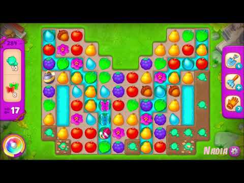 Gardenscapes Level 284. No Boosters used