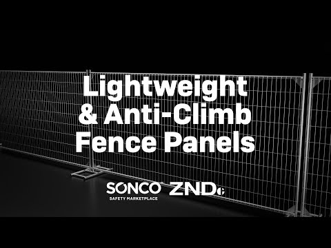 SONCO & ZND | Lightweight & Anti-Climb Fence Panels
