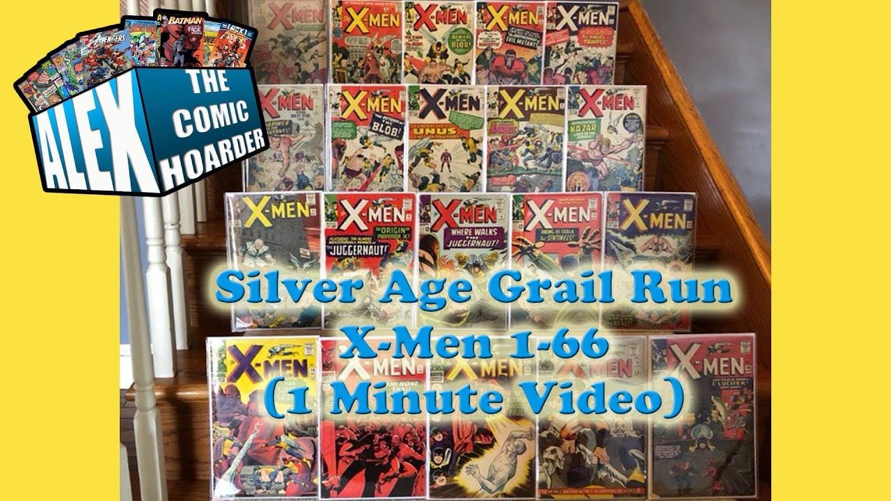 Comic Book Grail Run // X-men 1-66 Complete Run