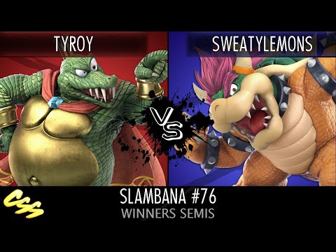 [Slambana #76 - Welcome Week] Winners Semis: AG | Tyroy (K Rool) vs. JVL | SweatyLemons (Bowser, DK)