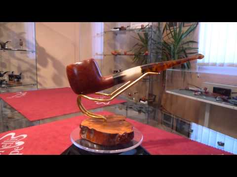 Pipa in radica dritta ovale - www.paronellipipe.it