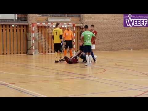 2018-12-08 Zaalvoetbal, Eredivisie, Zeemacht-Hovocubo, hele wedstrijd, Full HD