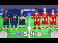 WHAT A GAME PSG 5 4 Bayern Munich Champions League Goals Highlights