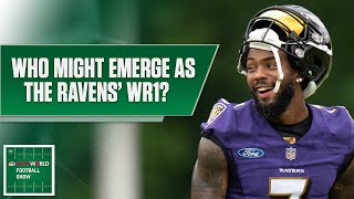 Which Ravens' WRs should you prioritize in fantasy drafts | Rotoworld Football Show | NFL on NBC