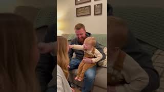 Download lagu 👶😡 Baby Takes Charge Instantly 😂  #funny #baby #babygril #cute #momlife #family mp3