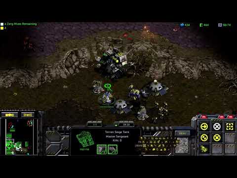 Starcraft 1 Co-op with GiantGrantGames - Brood War Terran Part 2