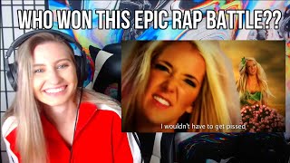 Adam vs Eve. Epic Rap Battles of History (REACTION)