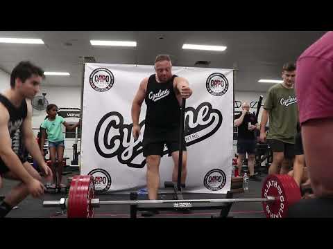 3 Lift CAPO National Qualifier at the Cyclone Training Centre,  4 Mar 2023 (deadlift Part 2)