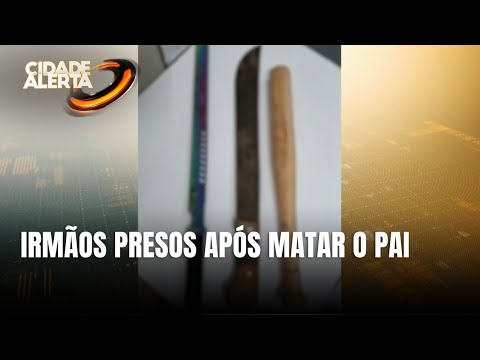 Dois irmãos são presos suspeitos de matar o pai em Passos Maia