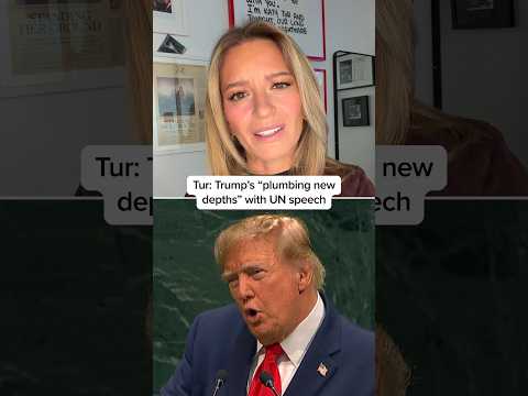 Tur: Trump's 'plumbing new depths' with UN speech
