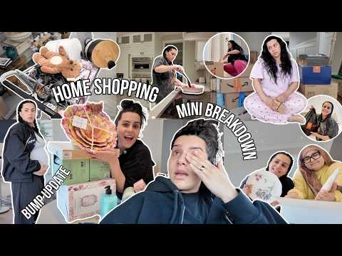 My First Mini Break Down, A Bump Update, Home Decor Shopping & Organizing The New House