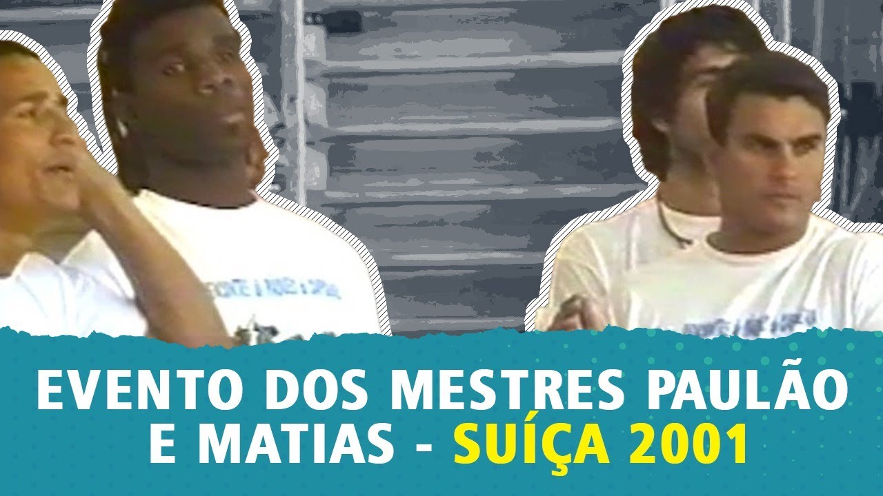 Encontro de Páscoa de Capoeira promovido pelos mestres Paulão e Matias - Suíça 2001