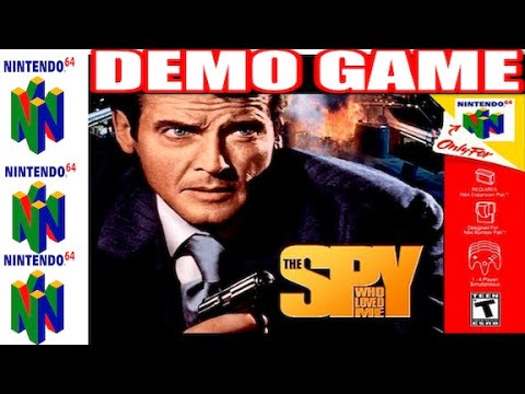 ★DEMO GAME★ 007 SPY WHO LOVED ME (NINTENDO 64)