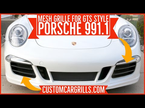Grille pare-chocs Porsche 911 991.1- SupRcars®