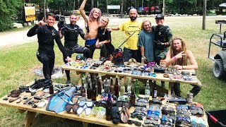 FOUND $5,000 WORTH OF RIVER TREASURE IN 1 DAY!! (100 Glasses, Iphone, GoPro, ft. DallmyD