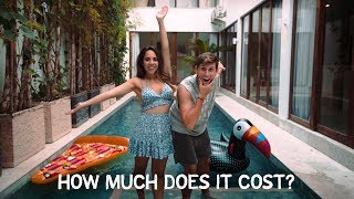 MY VILLA TOUR! HOW MUCH DOES A VILLA IN BALI COST?