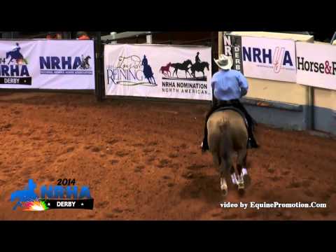 Cool N Dun Gunner ridden by Tell Edgmon - 2014 NRHA Derby(Open Finals)