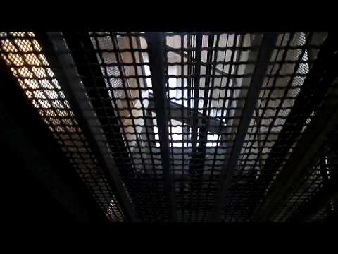 Wooden 1966 Safov (Ref. Ram) Caged Traction Elevator@Via Porcelli 20, Naples, Italy