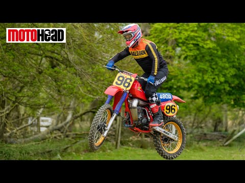 Riding the 1982 CR480R: Honda's milestone open class MX two-stroke