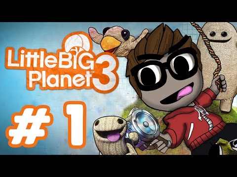 LittleBigPlanet 3 Gameplay/Walkthrough w/Mex Part 1 - A New Adventure