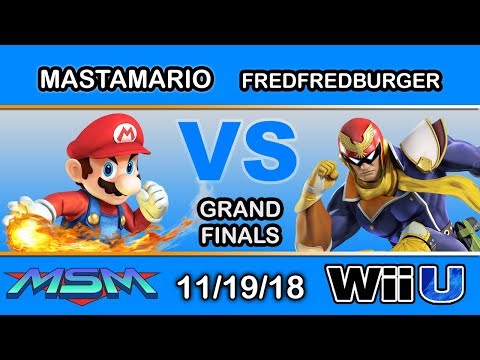 MSM 166 - MastaMario (Mario) Vs. FredFredBurger (Captain Falcon) Grand Finals - Smash 4