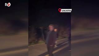 Kontrolden Çıkan Kamyon Elektrik Direğine Çarparak Devrildi, Mahalle Karanlığa Büründü