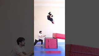Falling block backflip challenge 🔥