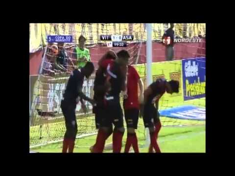 Os Gols de Vitória 2 x 1 ASA