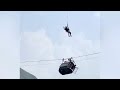 Students stranded on cable car in Pakistan rescued