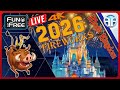 LIVE Walt Disney World 2026 Walking Tour 4K Magic Kingdom Night Ambience Fireworks